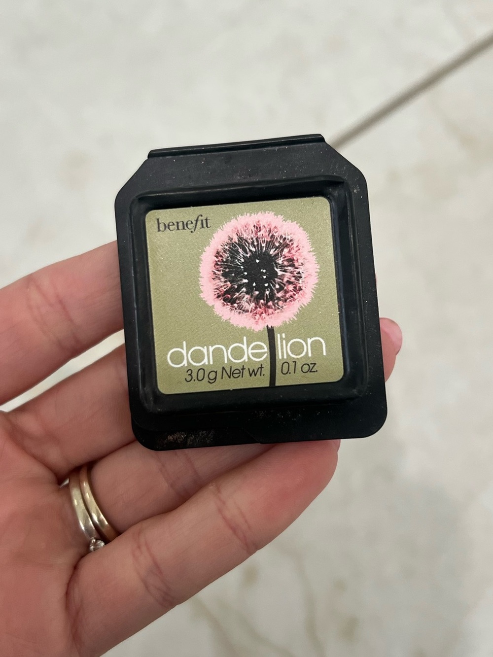 NEW Benefit Dandelion Blush Sample